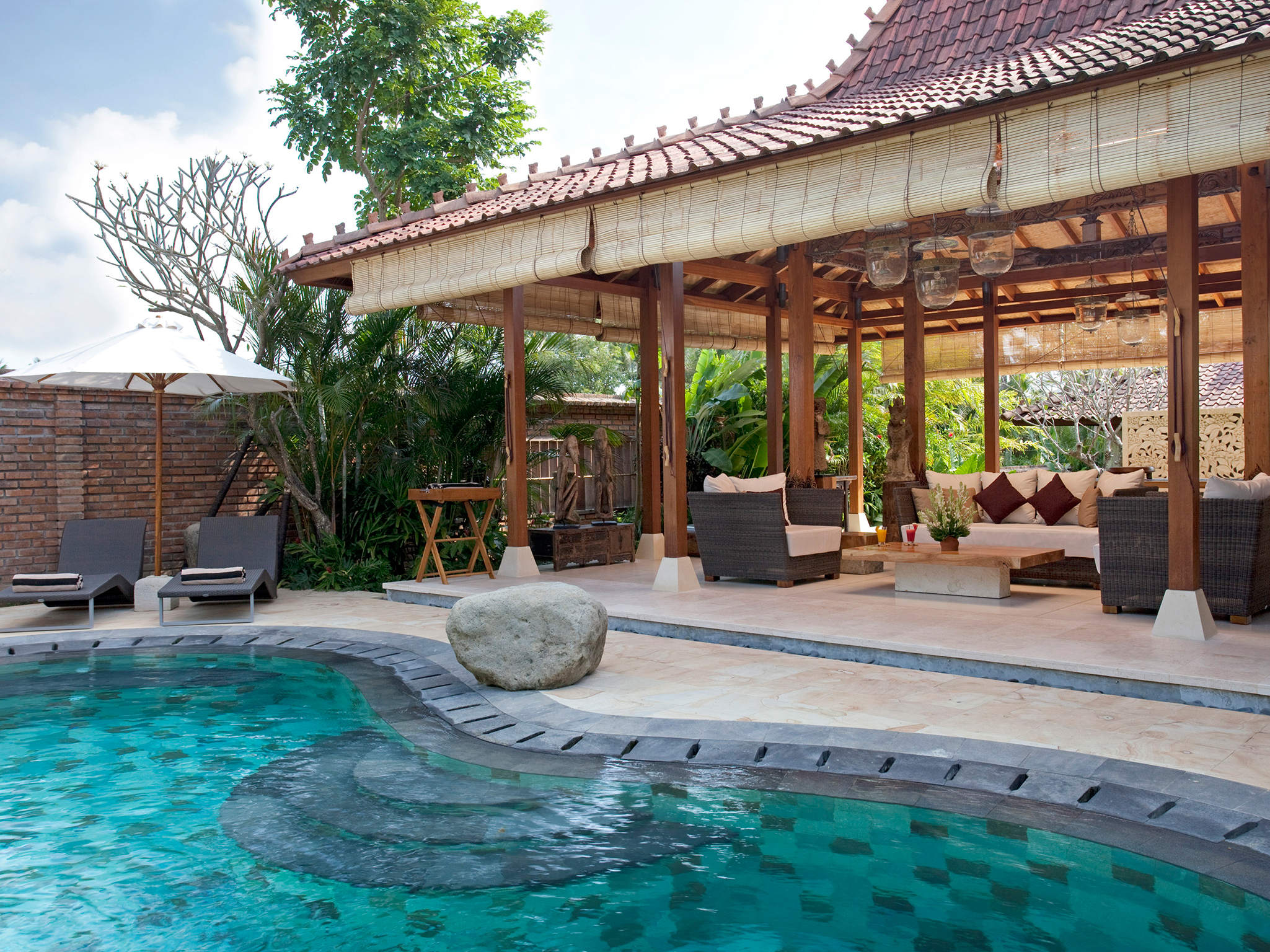 2. Villa Amy - Pool and living pavillion - Dea Villas - Villa Amy, Canggu, Bali